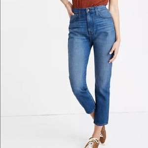 NWT Madewell Mom Jean